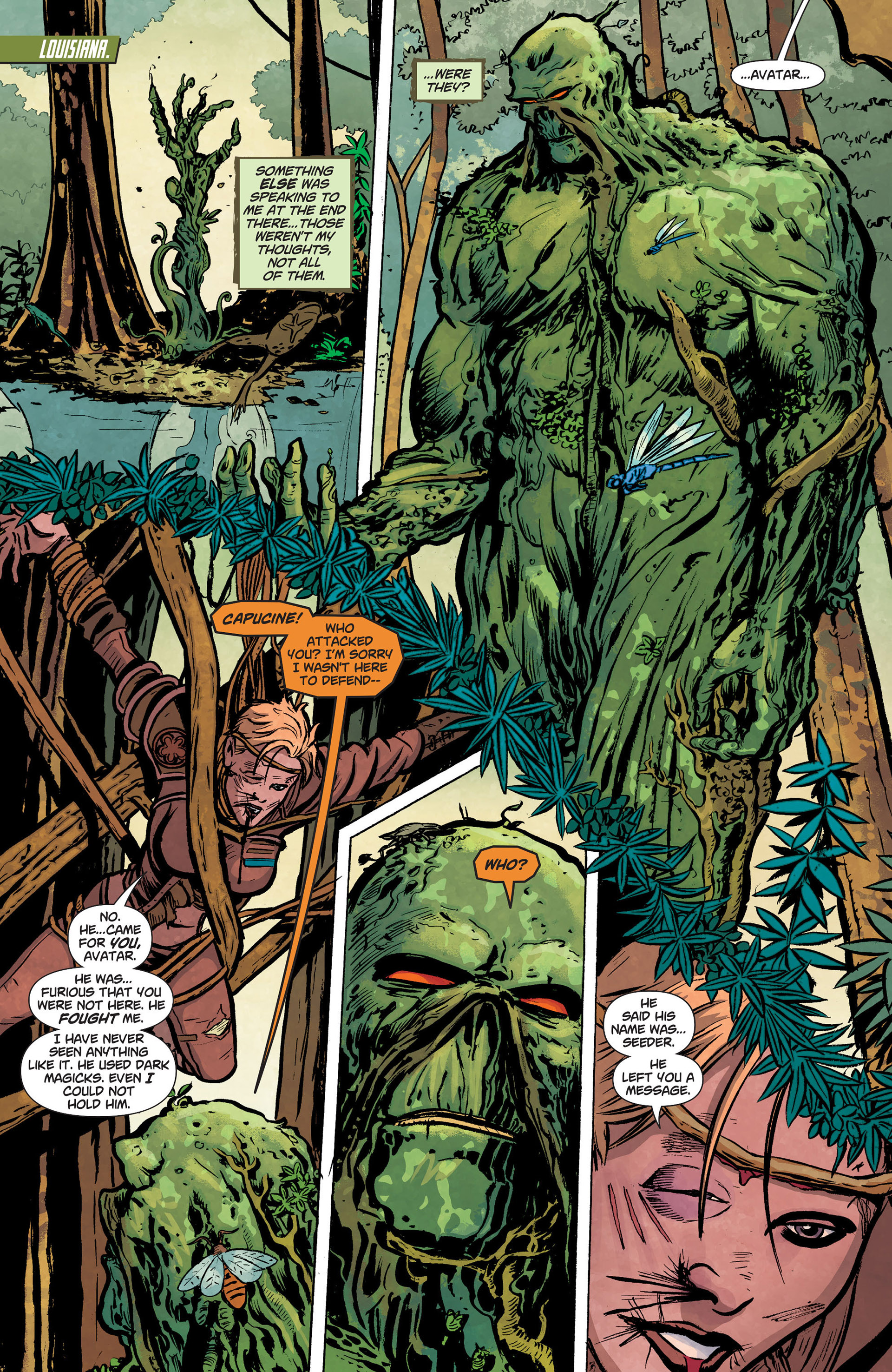 Read online Swamp Thing (2011) comic -  Issue #23 - 19