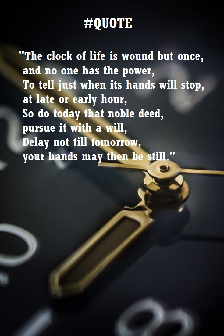 I Think The Clock Of Life