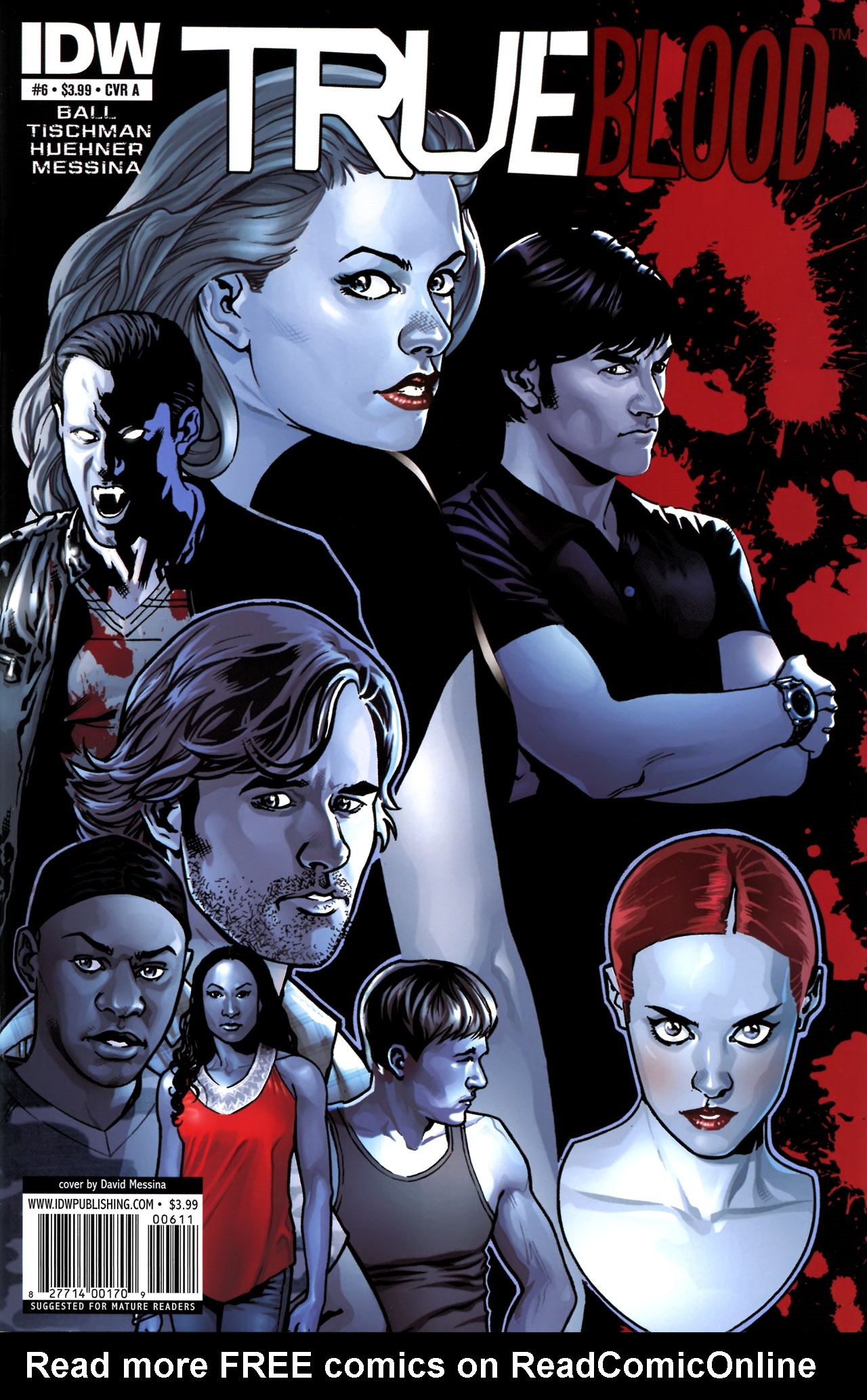 Read online True Blood (2010) comic -  Issue #6 - 1