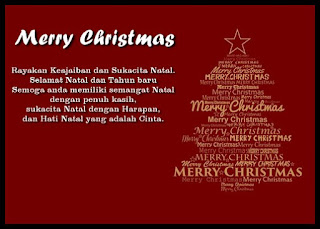 Ucapan selamat hari natal 2018 dan tahun baru