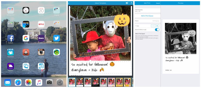 HP Social Media Snapshot app 