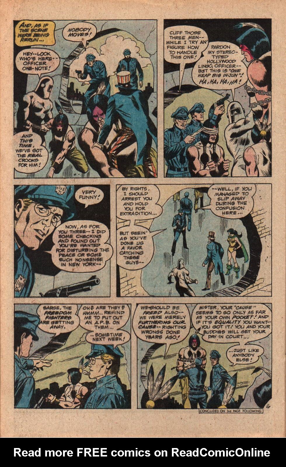 Freedom Fighters (1976) Issue #11 #11 - English 28