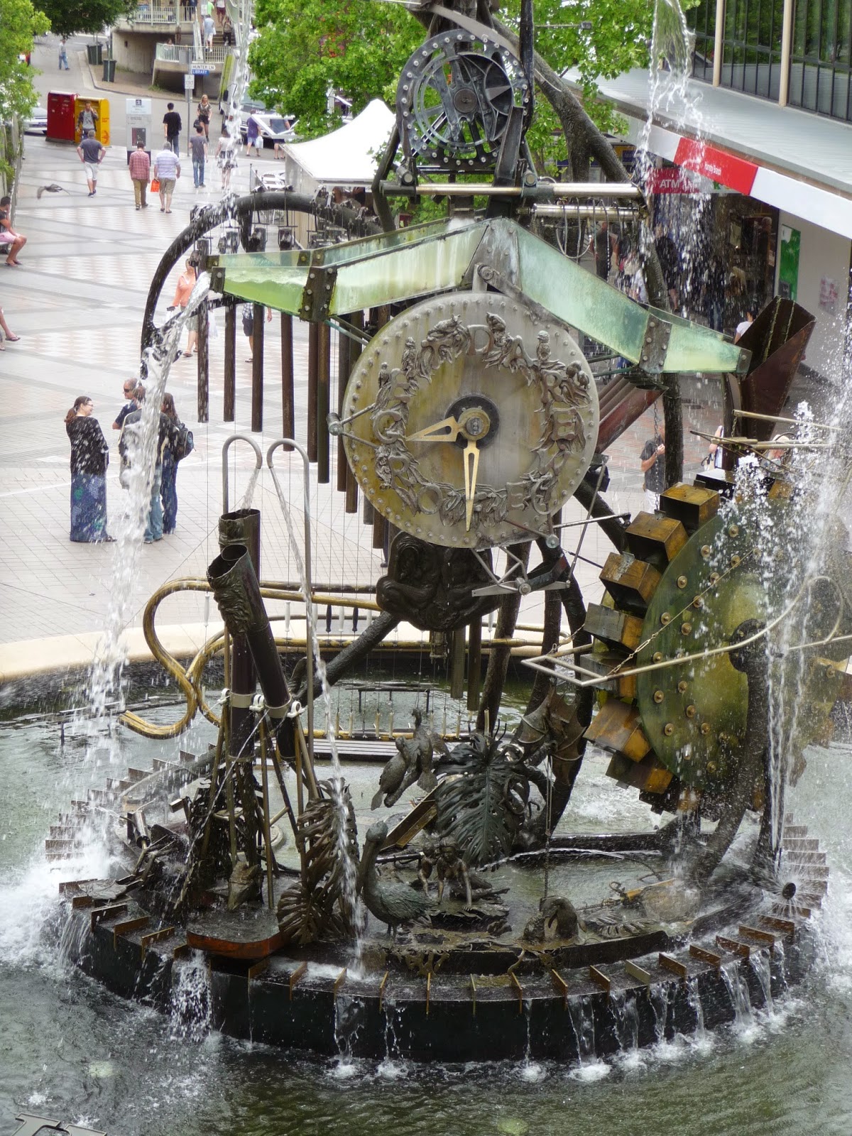 Up65Steps Hornsby Water Clock