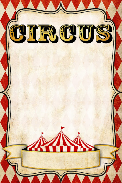 Vintage Circus Poster Templates