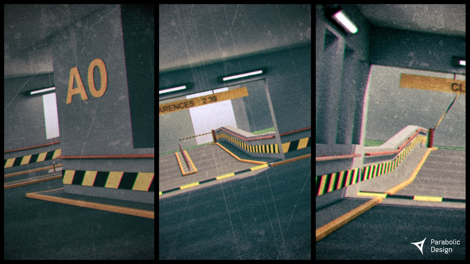 Parametric Parking Ramp Cover Images | Parabolic Design