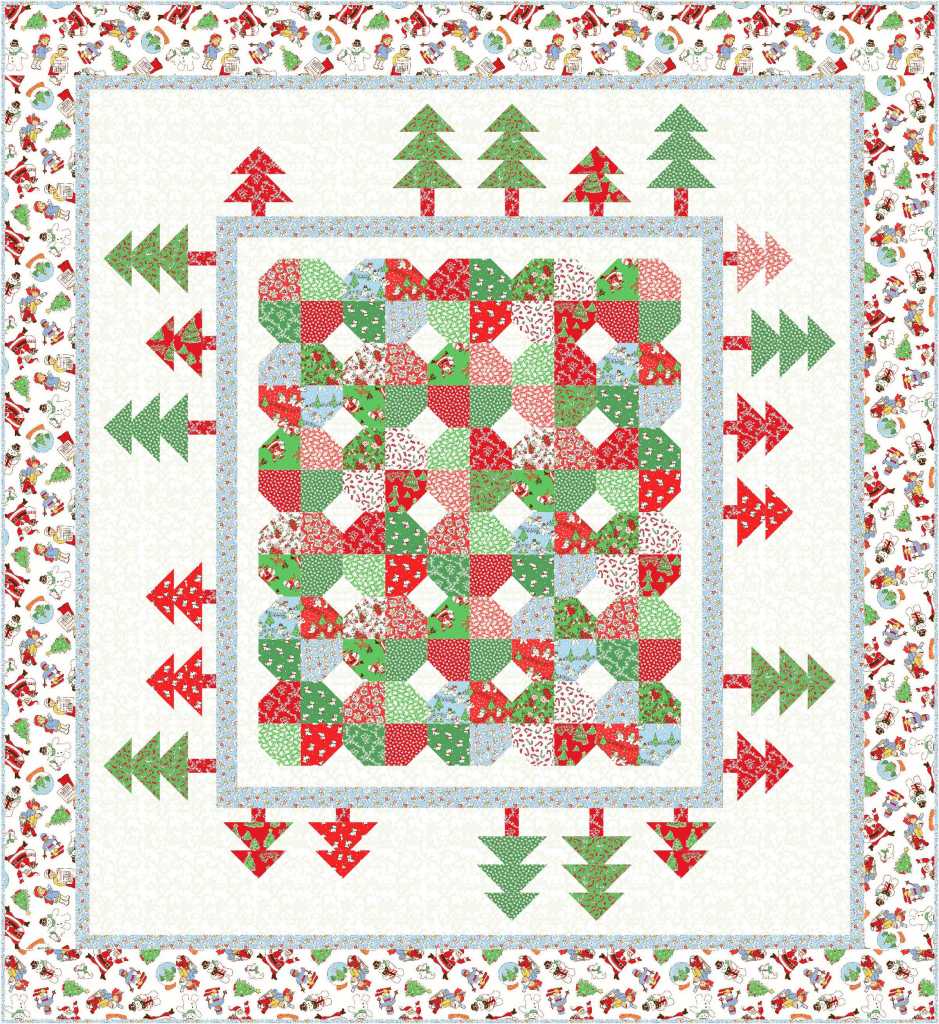 Quilt Inspiration Free pattern day Christmas quilts ! (part 3)