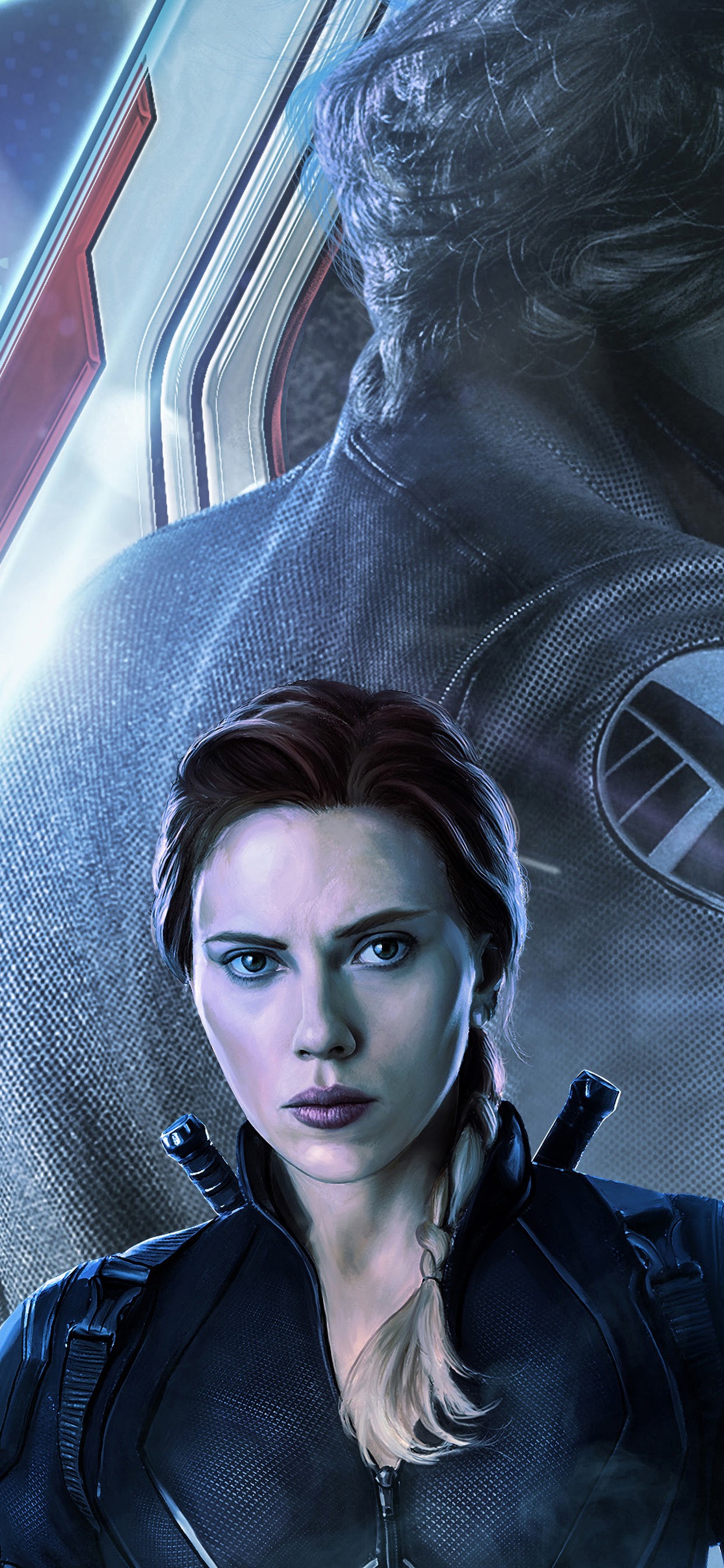 Black Widow Movie Poster Character 4K Phone iPhone Wallpaper 7191a