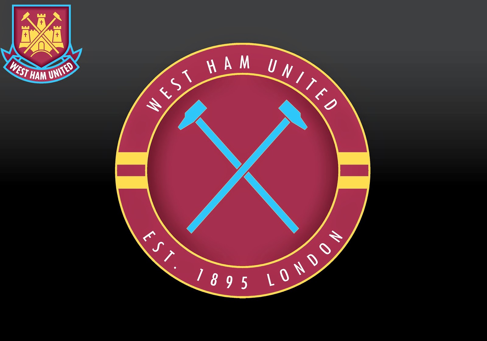 West Ham Badges: West Ham United 2016/17 badges