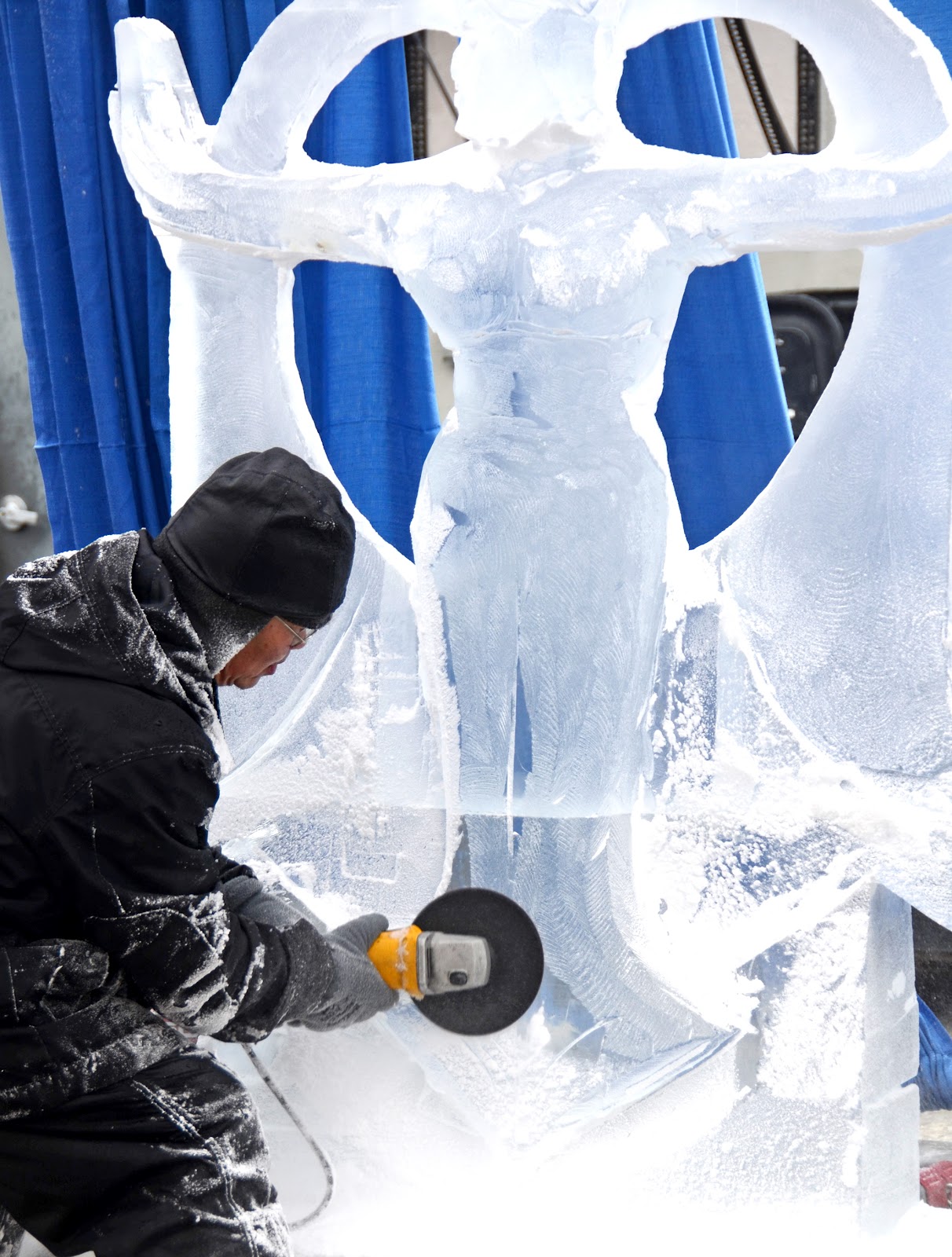 Christine Nicole Photography Ice Sculpting Competition