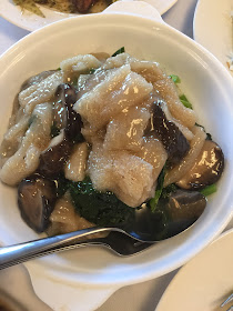 Favourite Kitchen, Wantirna, bamboo pith, mushrooms, spinach