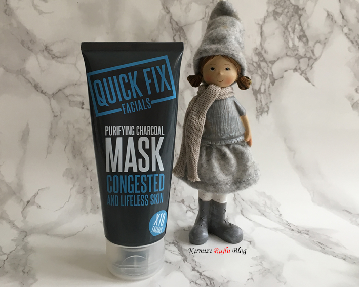 Quick Facials Purifying Charcoal Mask (Arındırıcı Kömür Maskesi) - Rujlu Blog