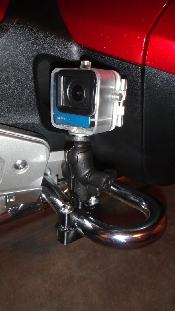 The Tinkers New Camera Mount For My Goldwing Motorcycle!