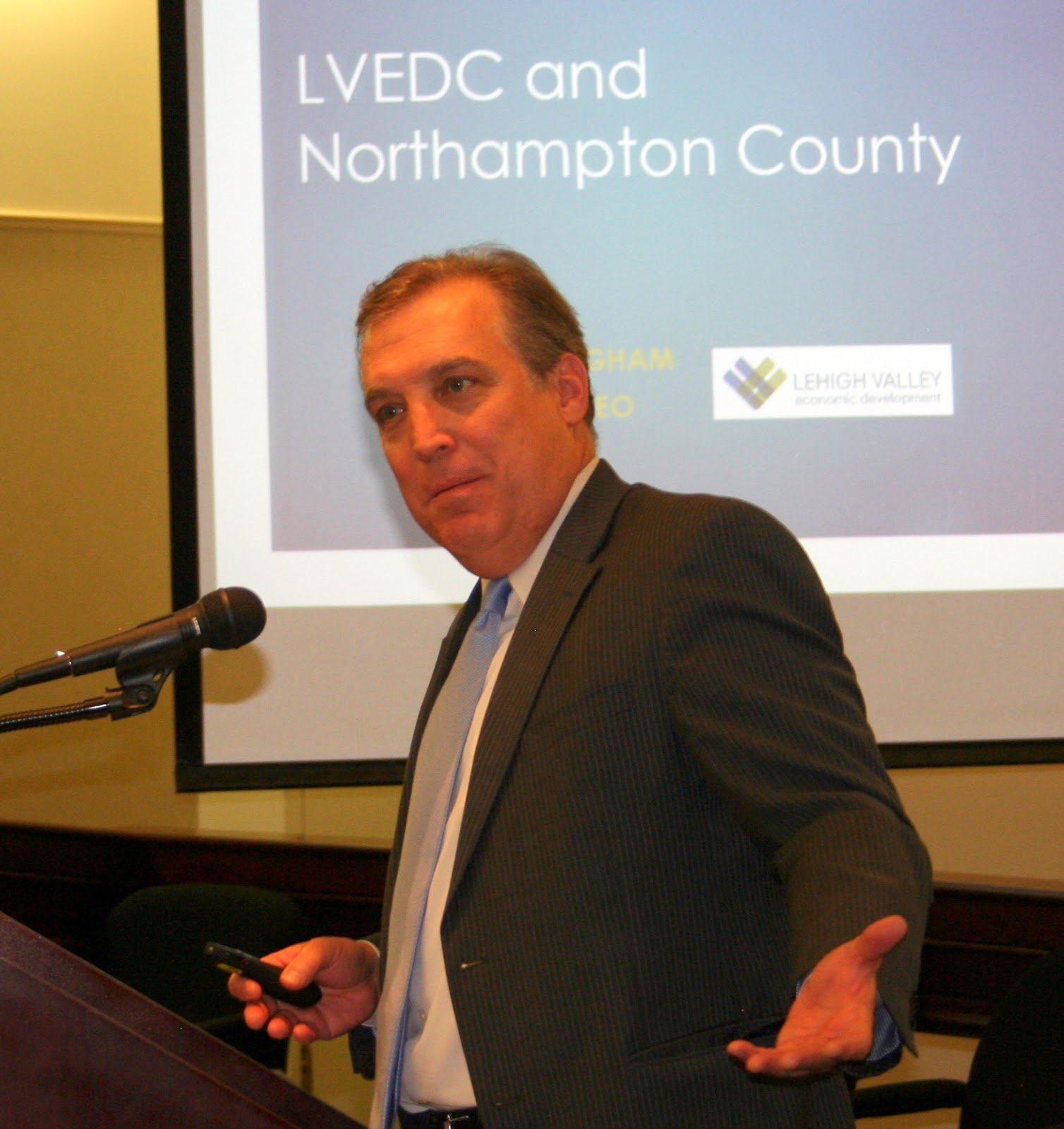 Lehigh Valley Ramblings Cunningham Wows NorCo Council With LVEDC