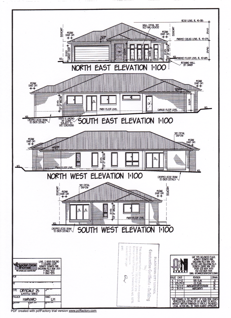 Building the Drysdale 25 Our House