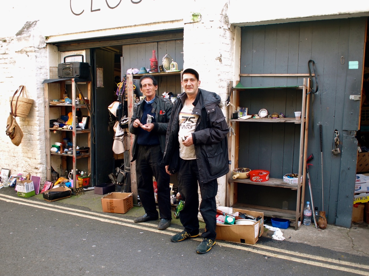 microgroove Clapham's last real junk shop given two months to clear out