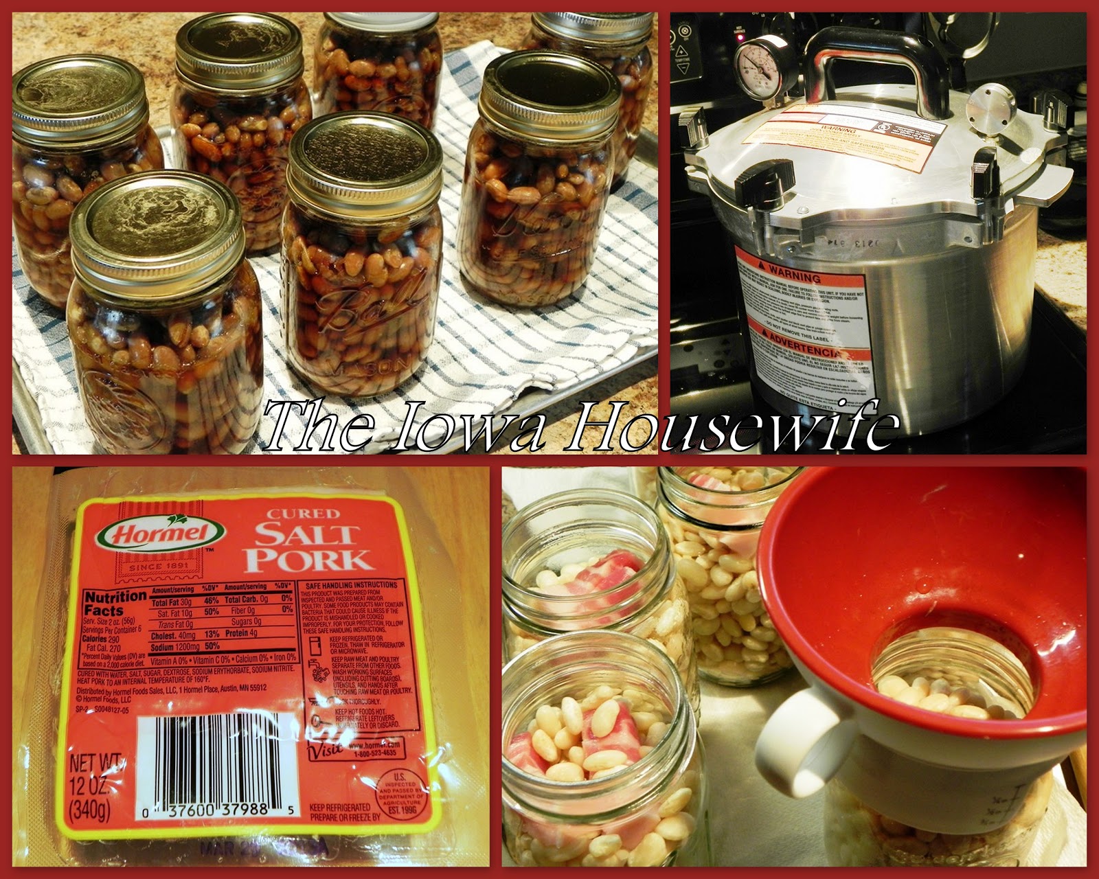 The Iowa Housewife Home Canned Boston Style Beans