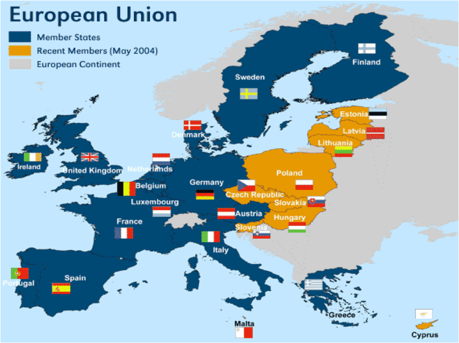 Lists eu. Карта европейского Союза 2022. Страны ЕС на карте. Страны Евросоюза на карте. Страны европейского Союза на карте.