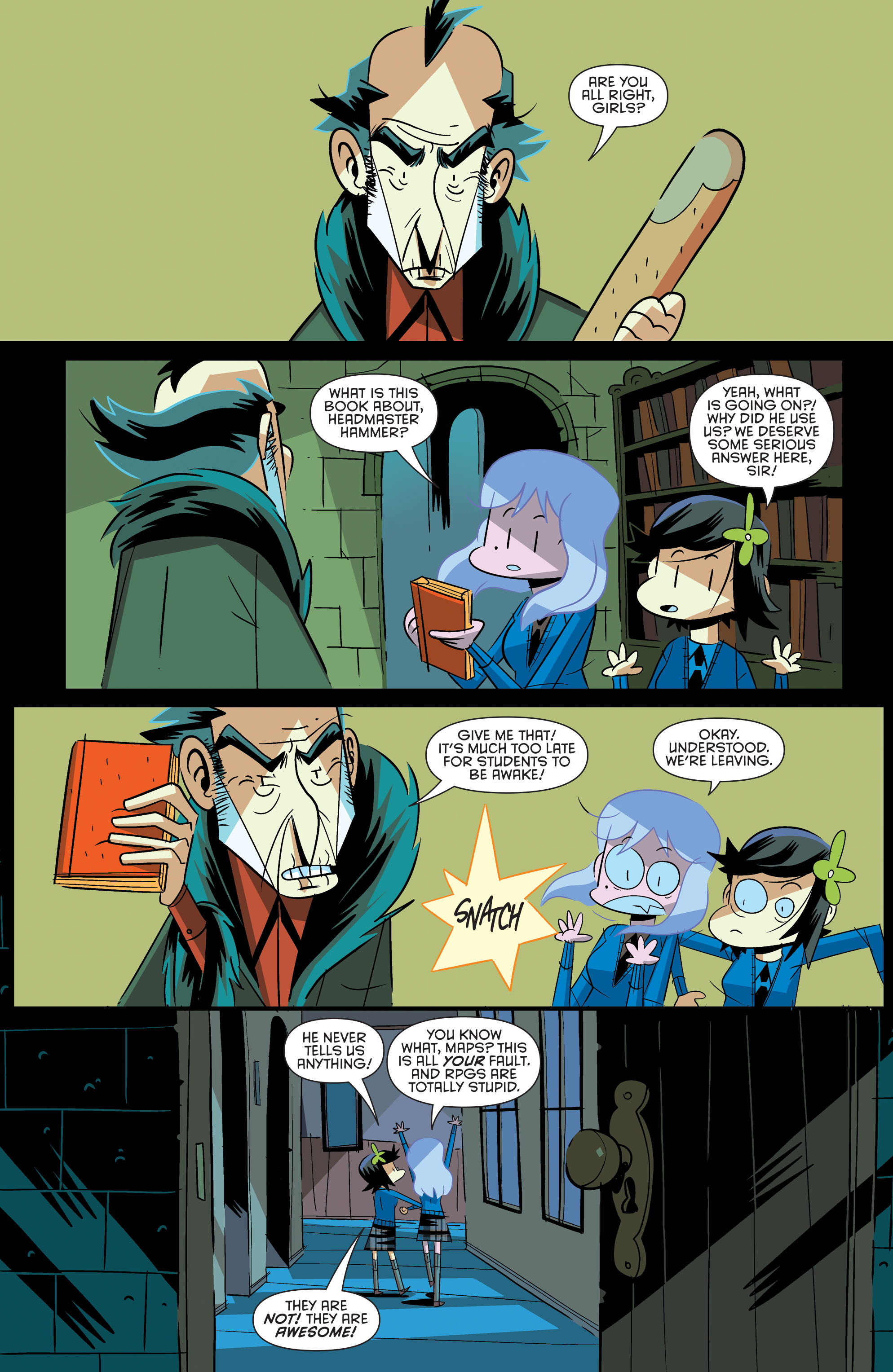 Read online Gotham Academy comic -  Issue #15 - 17