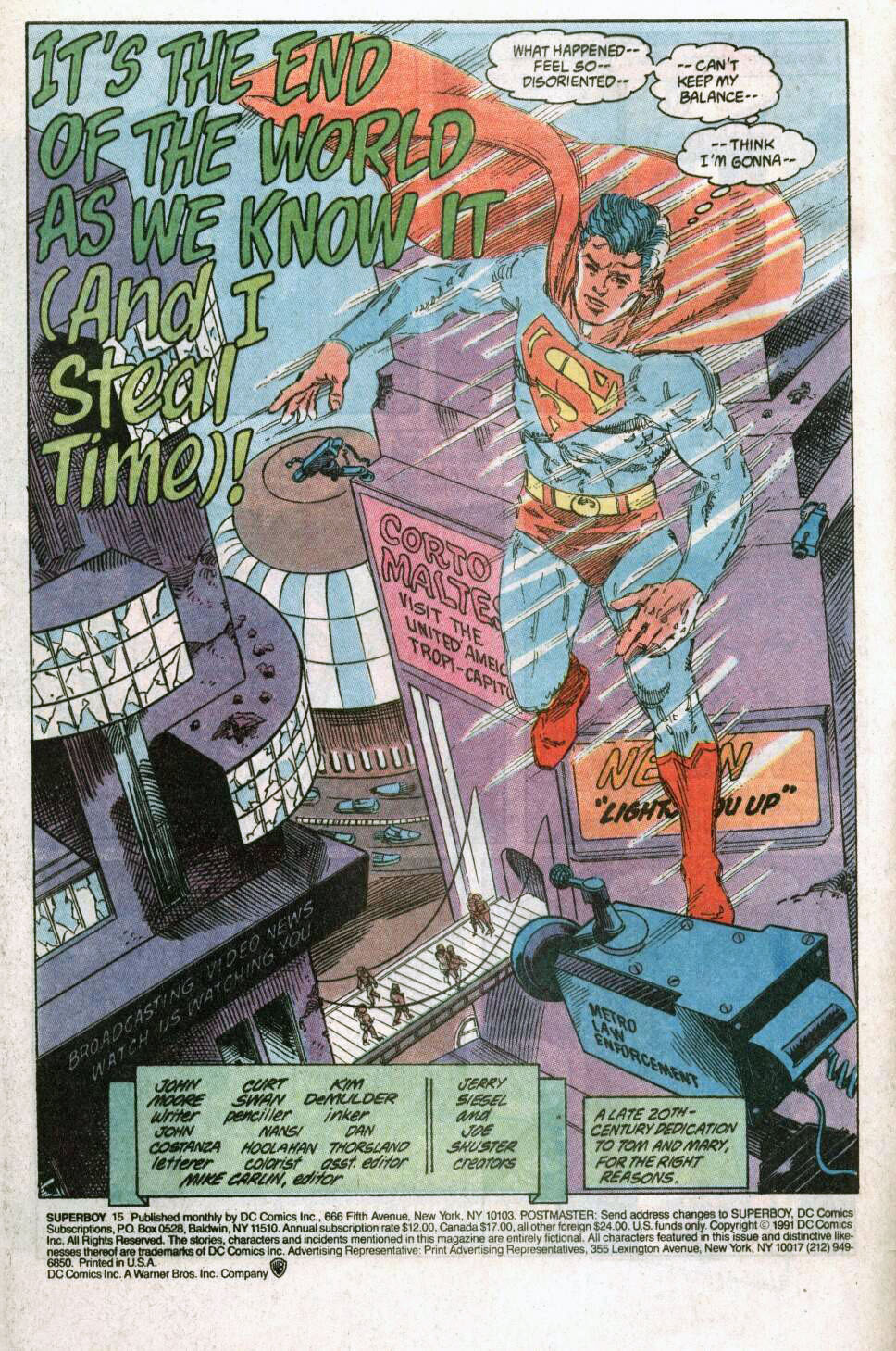 Read online Superboy (1990) comic -  Issue #15 - 3