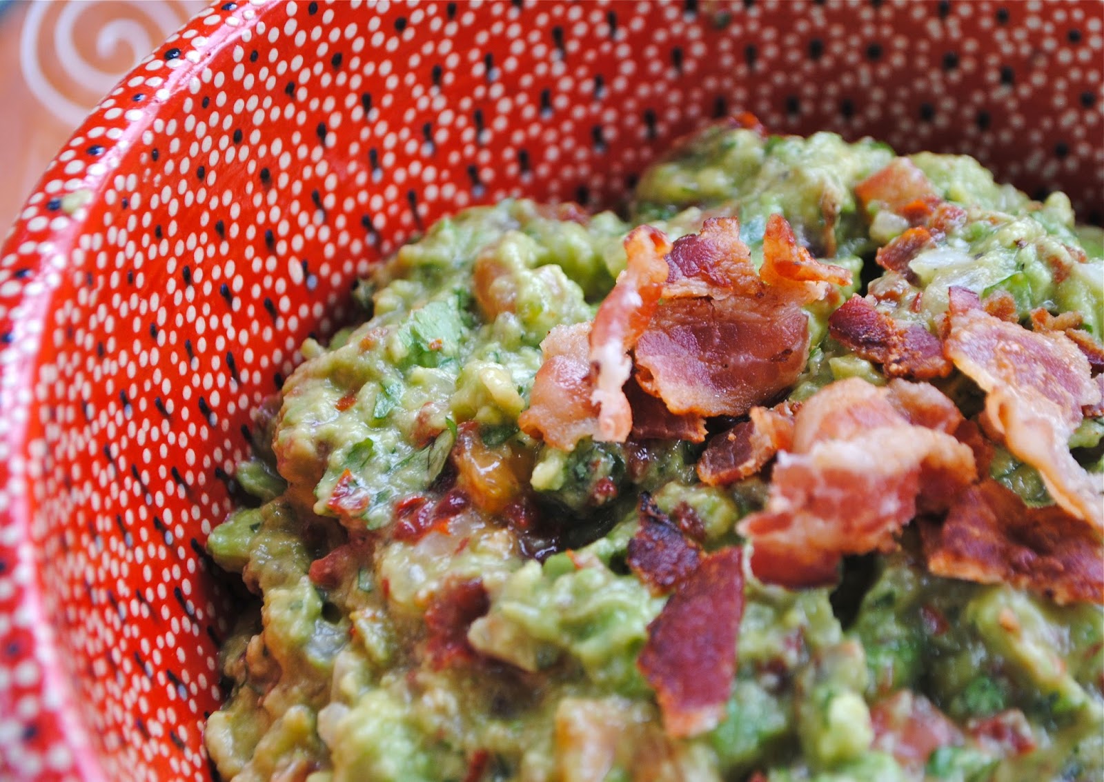 Recipe Doodle BACON AND TOMATO GUACAMOLE and CHUNKY GUACAMOLE and
