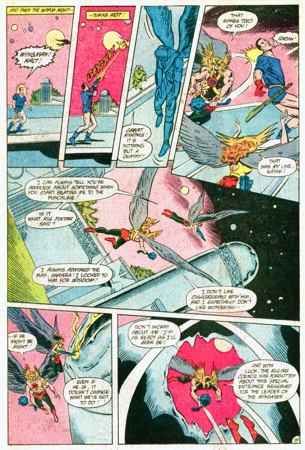 Hawkman (1986) Issue #11 #11 - English 19