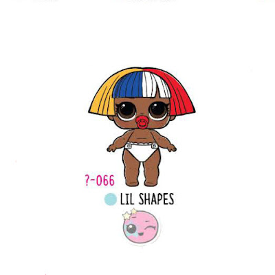Маленькая куколка L.O.L. Surprise по имени Lil Shapes