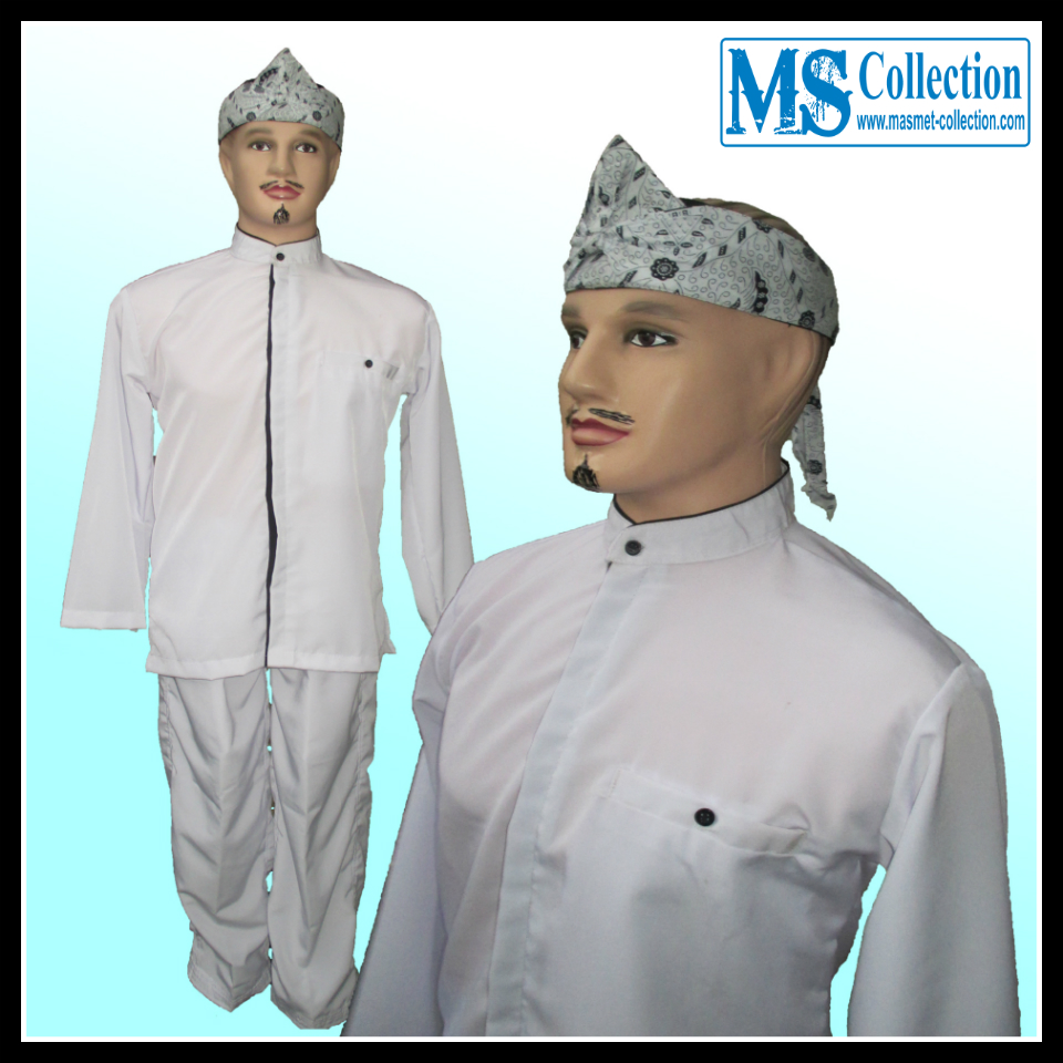 KOKO PANGSI SUNDA GAYA PURWAKARTA [ PUTIH-1117B ]