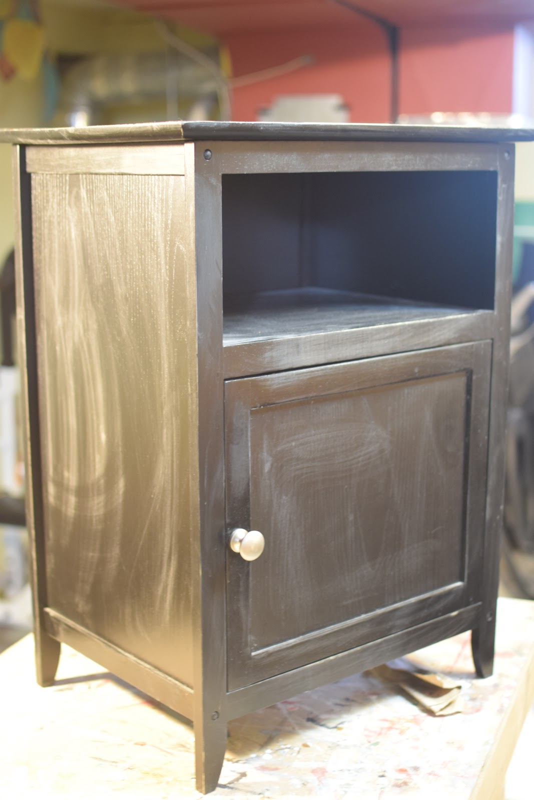 Simply Lora's Beauty Found and Refurbished Nightstand