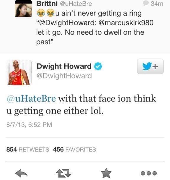 Dwight-Howard-Ugly-Girl-Tweet