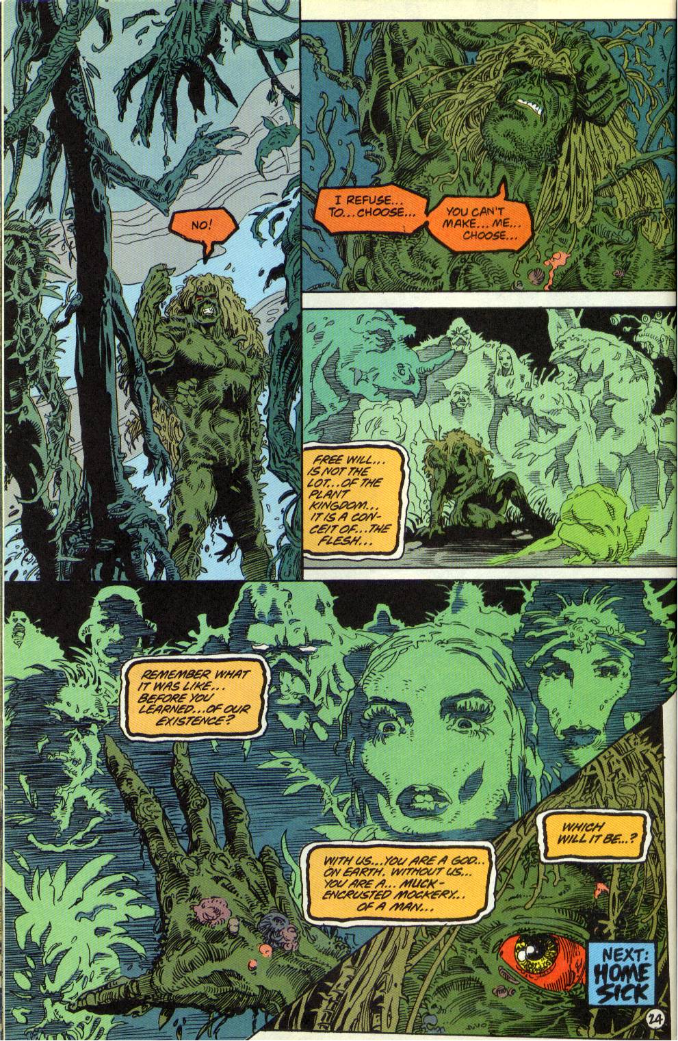 Read online Swamp Thing (1982) comic -  Issue #129 - 25