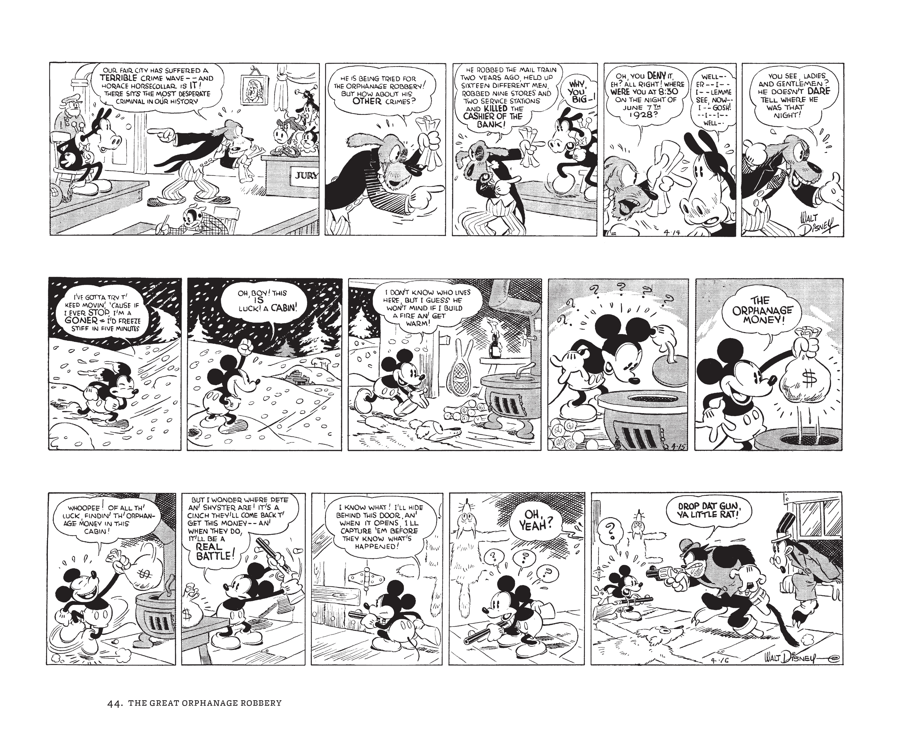 Read online Walt Disney's Mickey Mouse by Floyd Gottfredson comic -  Issue # TPB 2 (Part 1) - 44