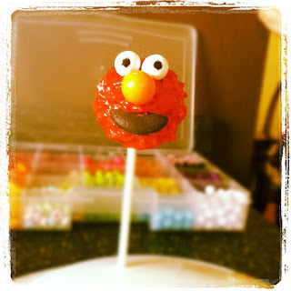 Elmo Cake Pop Stand Elmo Cake Pop Stand