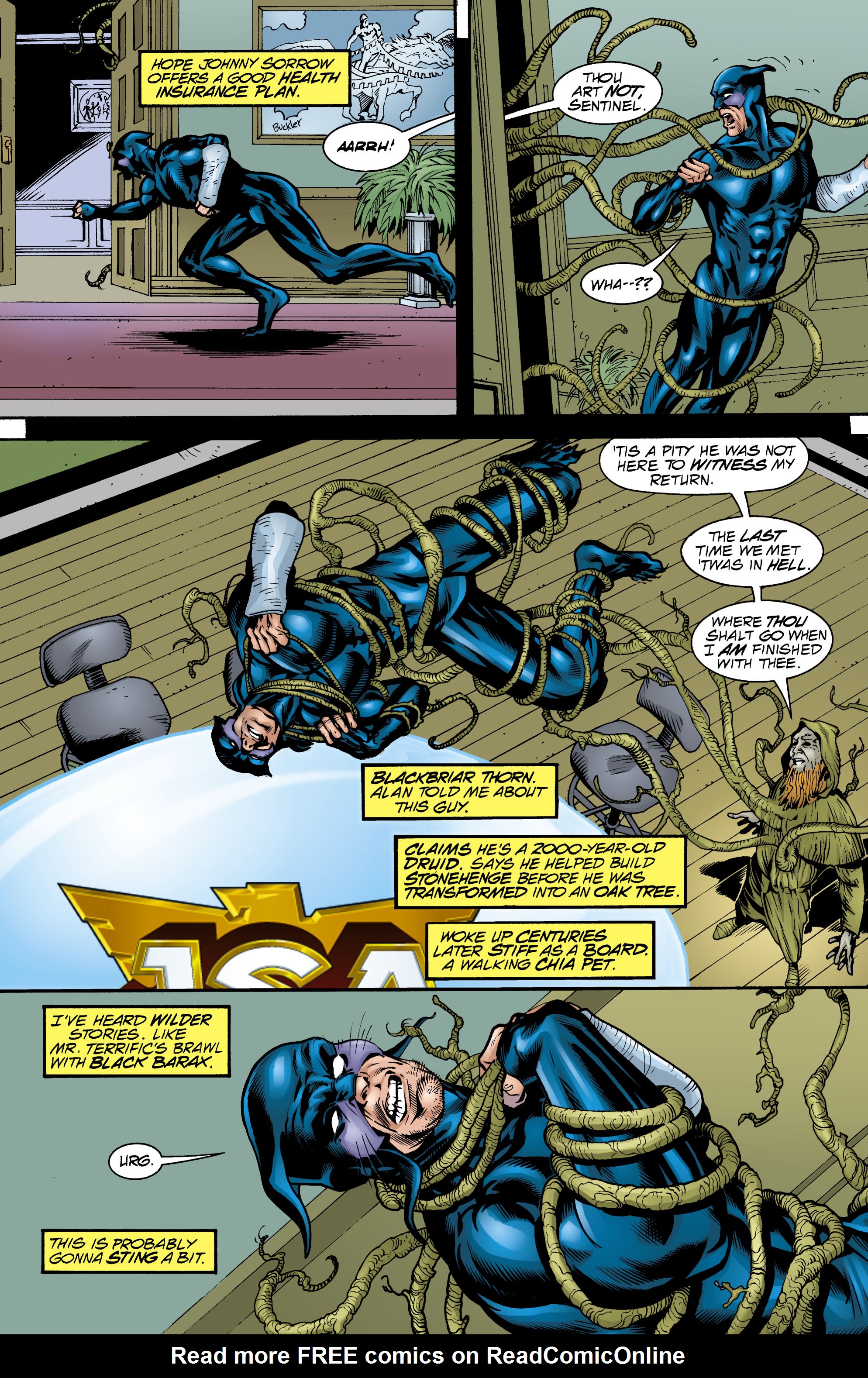 Read online JSA (1999) comic -  Issue #10 - 12