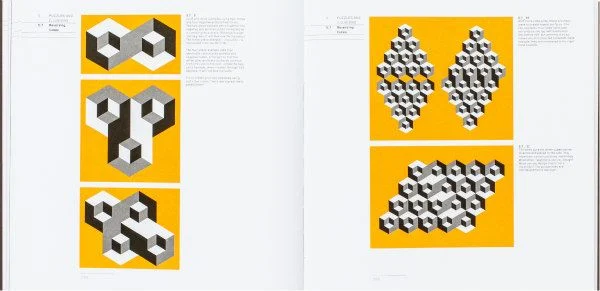 two pages of illustrations from Cut and Fold Techniques for Promotional Materials, Revised Edition