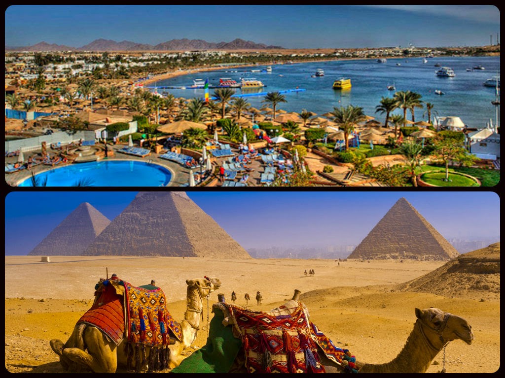Горит тур в египет