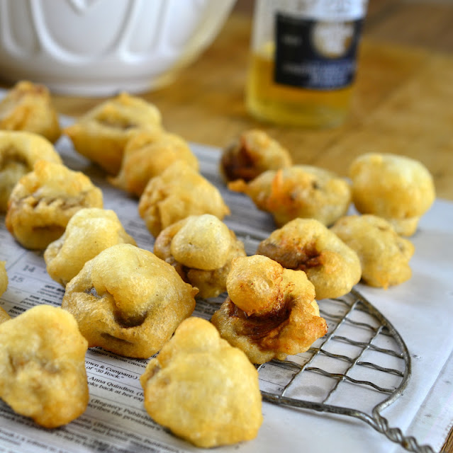 Beer Battered Mushrooms with Herbed Ranch Dip The View from Great Island