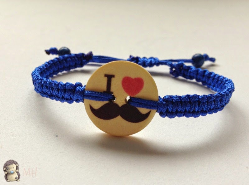 pulsera de macramé