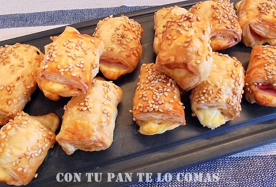Bocaditos de jamón y queso