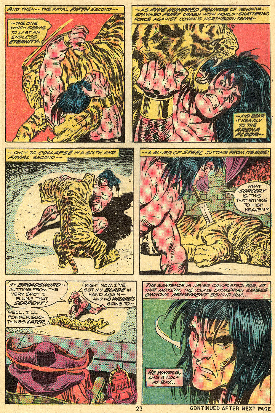 Read online Conan the Barbarian (1970) comic -  Issue #33 - 14