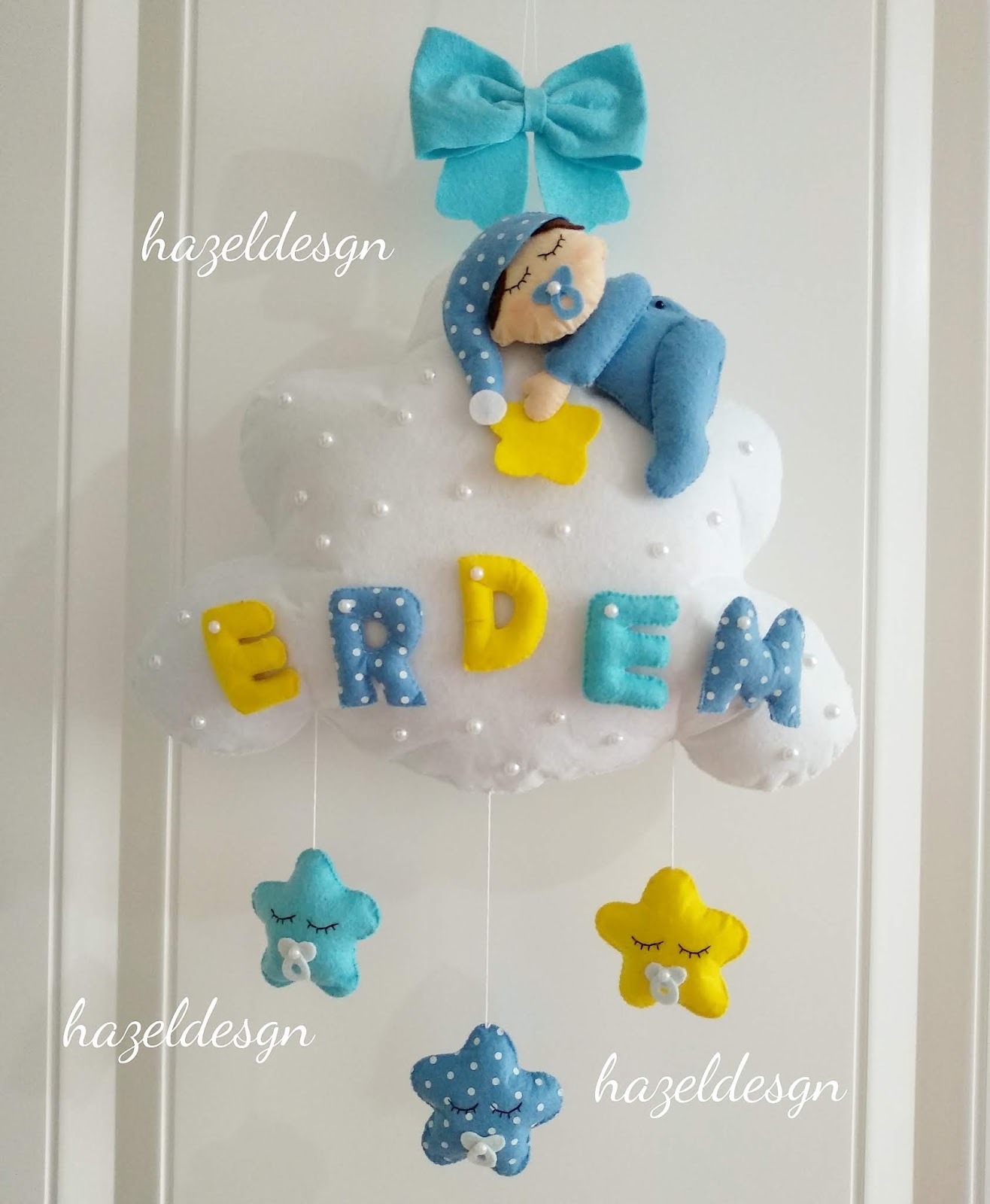 Hazeldesign Kapi Susu Uyuyan Bebek