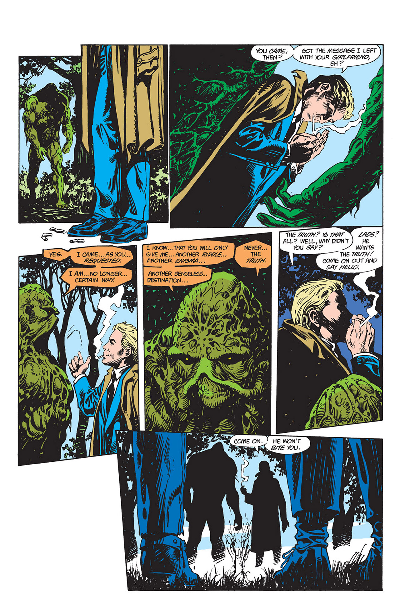 Swamp Thing (1982) Issue #45 #53 - English 21