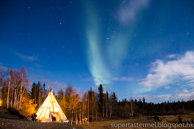 Northern Lights Aurora Borealis Yellowknife Canada Village