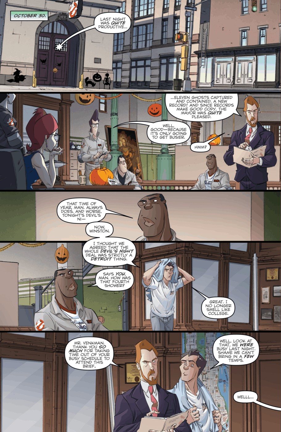 Read online Ghostbusters (2013) comic -  Issue #9 - 9