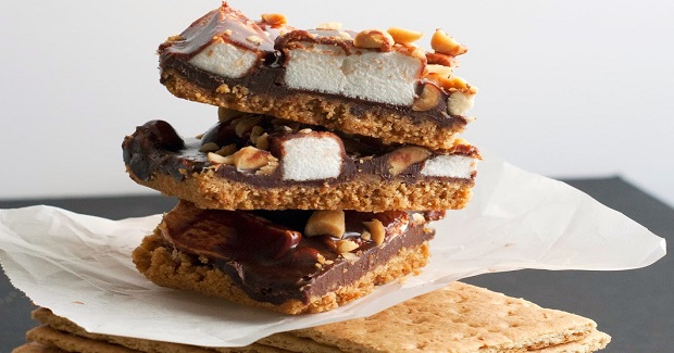 S'more Nut Bars Recipe S'more Nut Bars Recipe