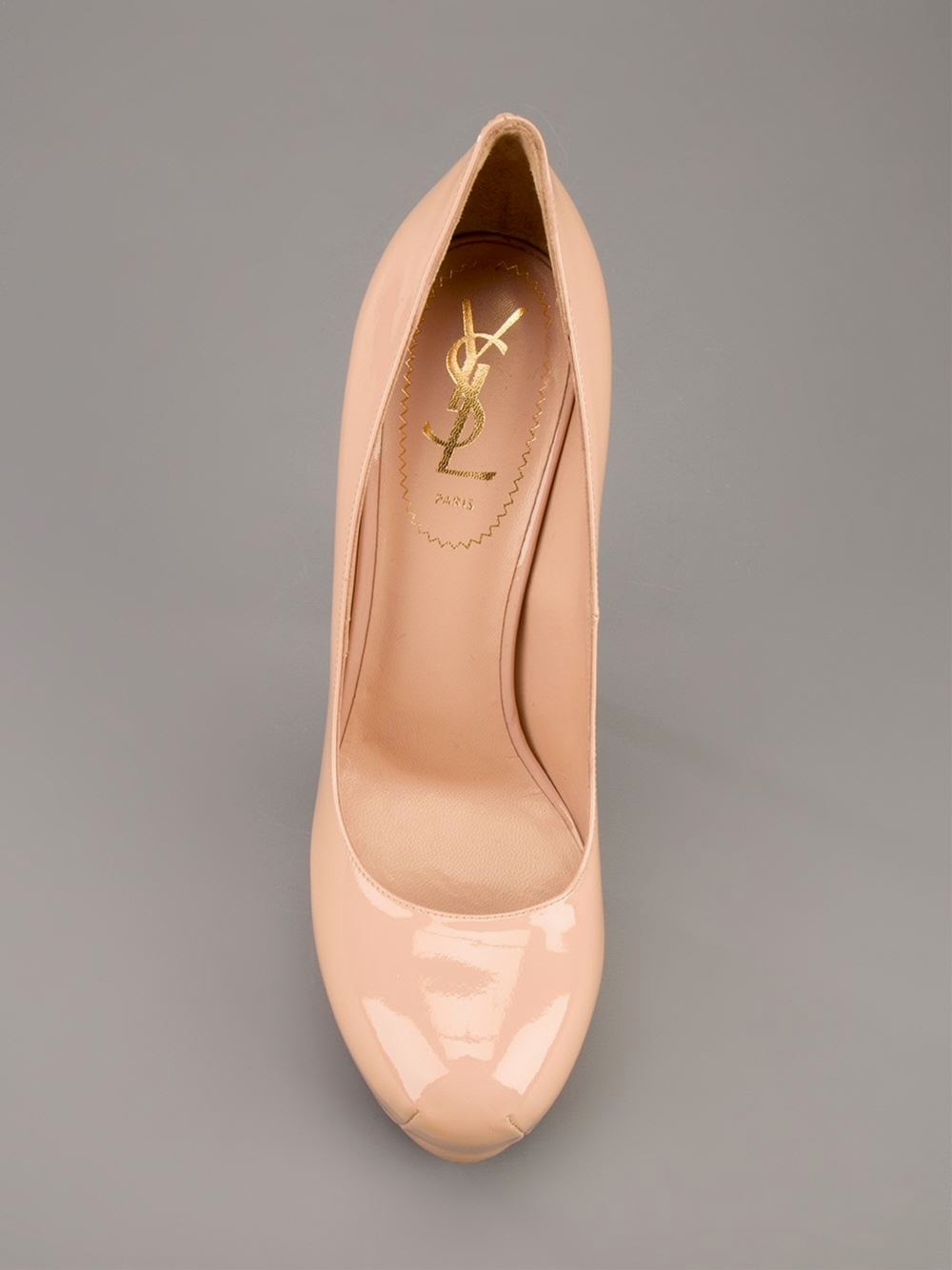 Yves Saint Laurent Tribtoo 105 Carne Patent - Reed Fashion Blog