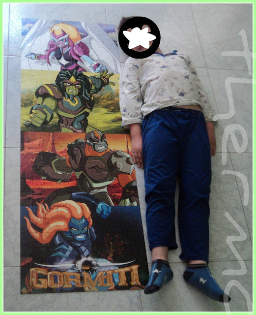 Manu y su puzzle Manu y su puzzle
