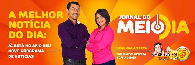 JORNAL DO MEIO DIA DA GABRIELA FM