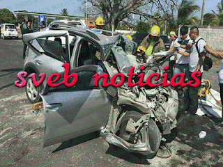 Accidente en carretera Alvarado-Boca del Río deja al menos dos muertos