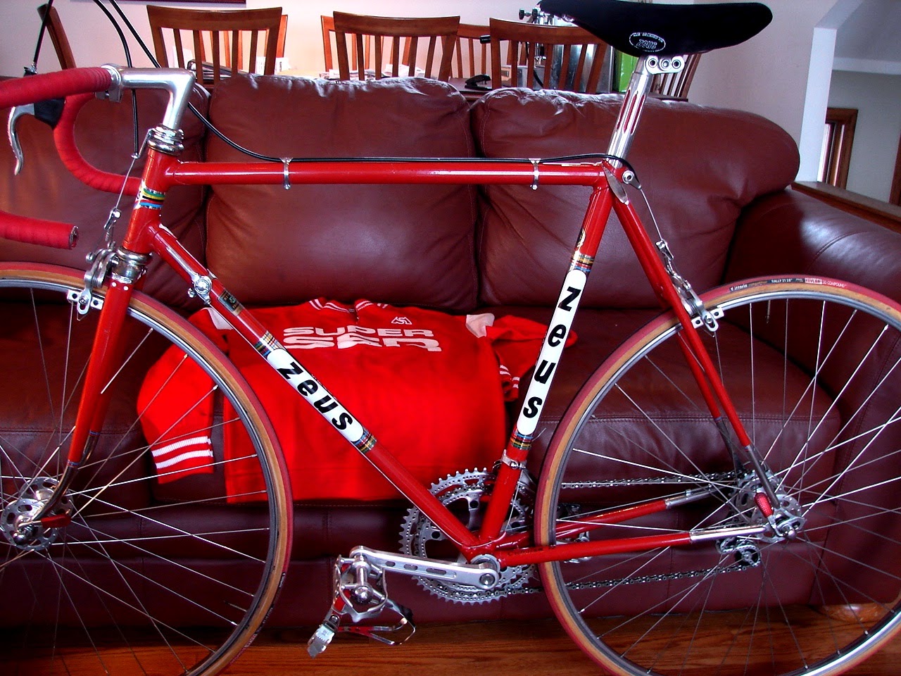 Velo Classics Zeus SuperSer Team Bike 1976 Zeus 2000 Titanium Group