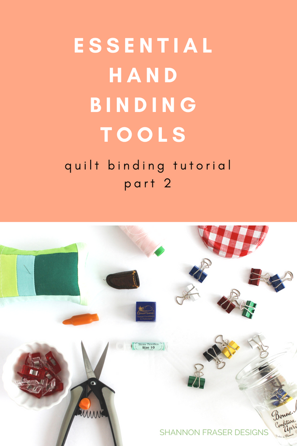 Shannon Fraser Designs Quilt Binding Tutorial Part 2 Ultimate Hand